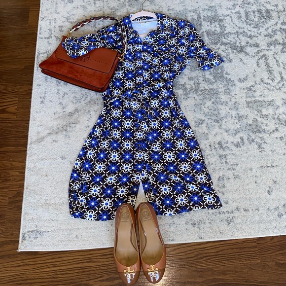 Charter Club Short Sleeve Jersey Dress PP - Picture 3 of 10